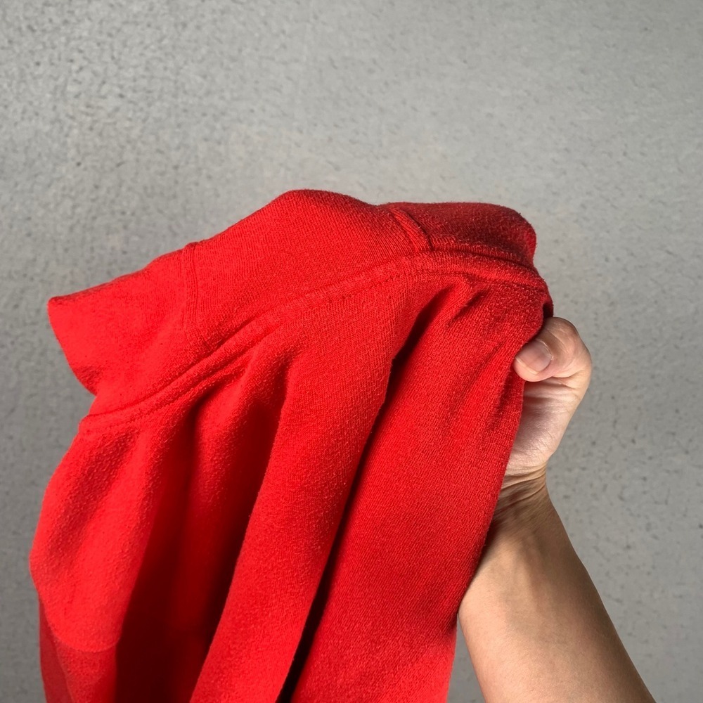 Cinch Hoodie Mens Large Red Denim Co Embroidered Pullover Sweatshirt Western - Picture 10 of 13